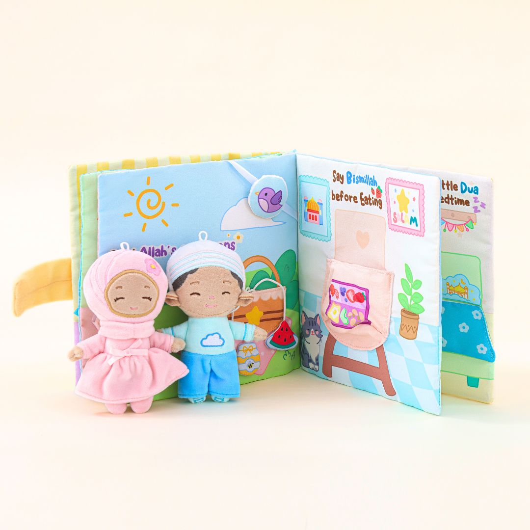 A Day of Little Muslims- Personalized Soft Book